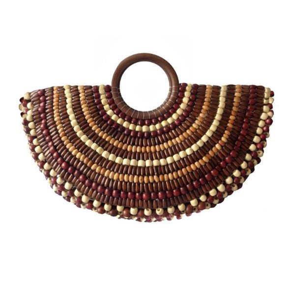 INC International Concepts Handbags - NWT INC International Concept Beaded Fan Tote